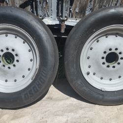 2 Center Line Wheels  Front Runners & Tires