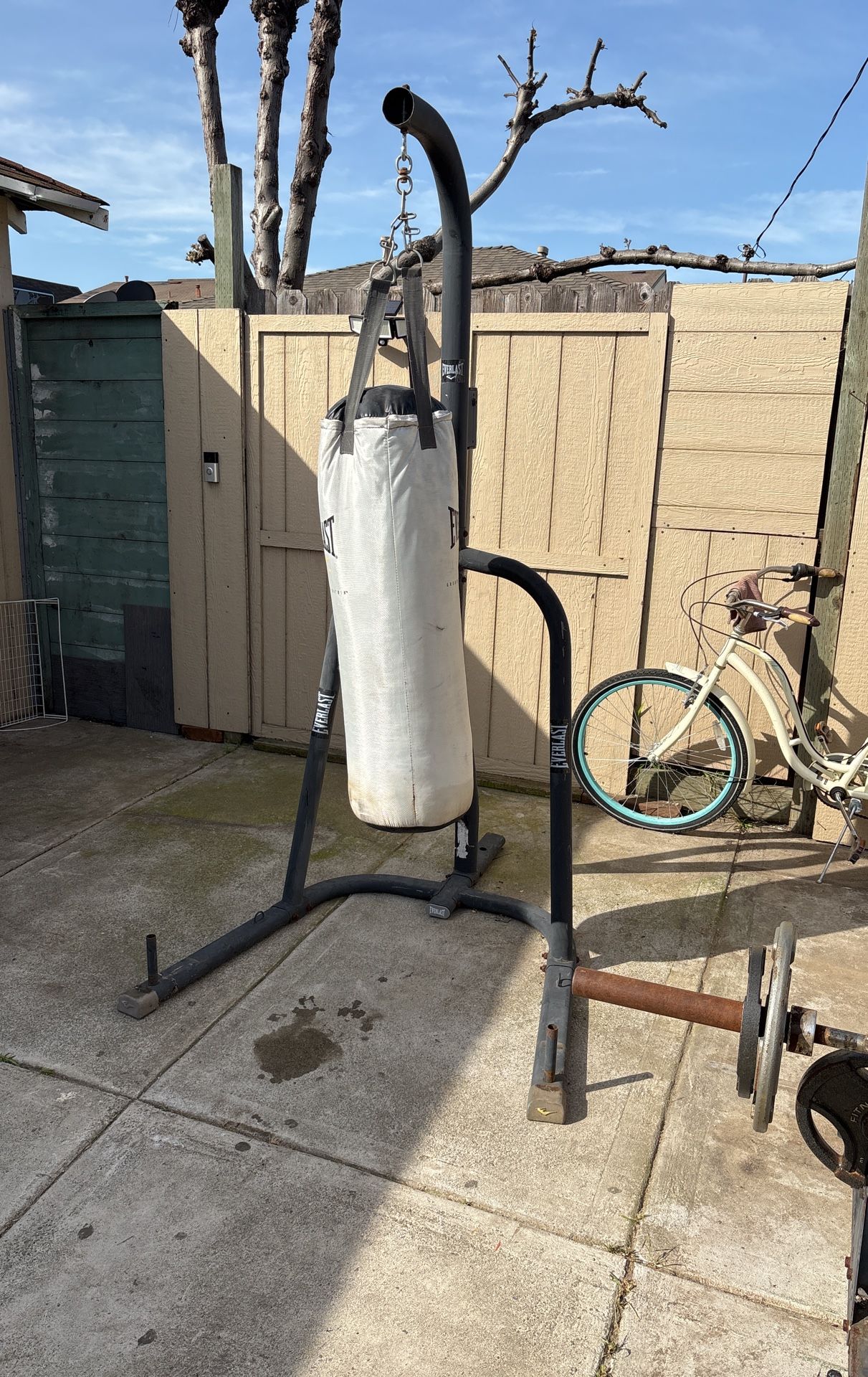Punching Bag And Stand
