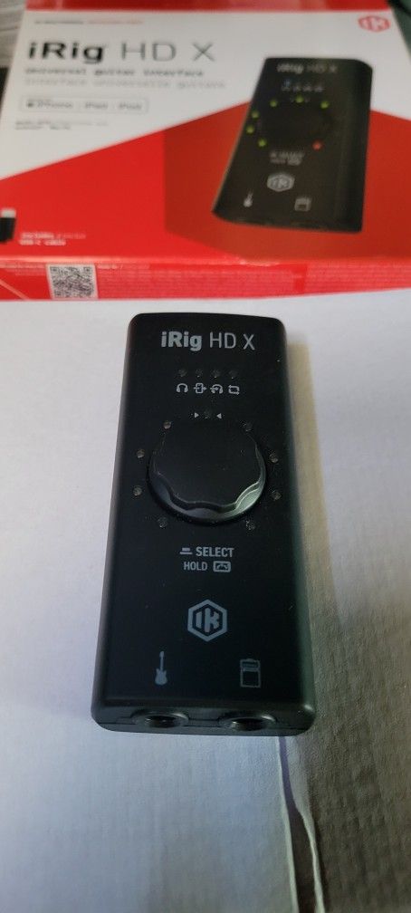 IK Multimedia iRig HD X Guitar Interface
