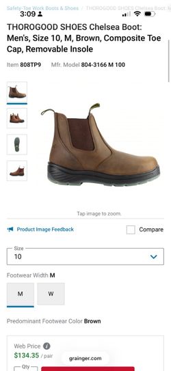 Thorogood Chelsea Work Boot Men's Size 10