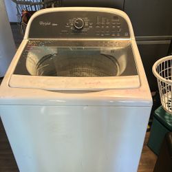 Whirlpool WTW5800BW 27 Inch Top Load Washer