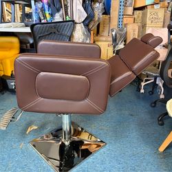 BarberPub Classic Hydraulic Barber Chair Chaise Barber Recline Adjustable Salon Beauty Spa Chair Hair Styling