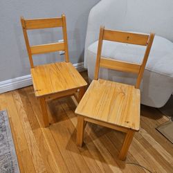 Kids Wooden Chairs 2