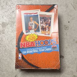 91-92 NBA Hoops Series 2 Box Sealed Unopened 