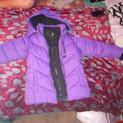 Puffer jacket Purple