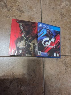 PS4 GAMES [ COD MW3 METAL CASE EXCLUSIVE / GRAN TURISMO 7]