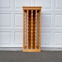 Pine Wood Wine Rack (World Market)