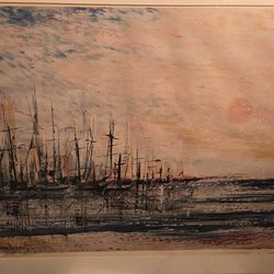 Vienna Sunset Painting