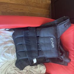 70 Lb weight vest adjustable