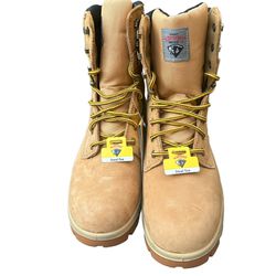Brand New Herman Survivors Men's Grizzly 8” Steel Toe Work Boots. 12 W