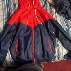 Nike Windbreaker Red/Blue Men’s XS
