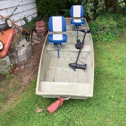 12 Foot Sears Jon Boat With