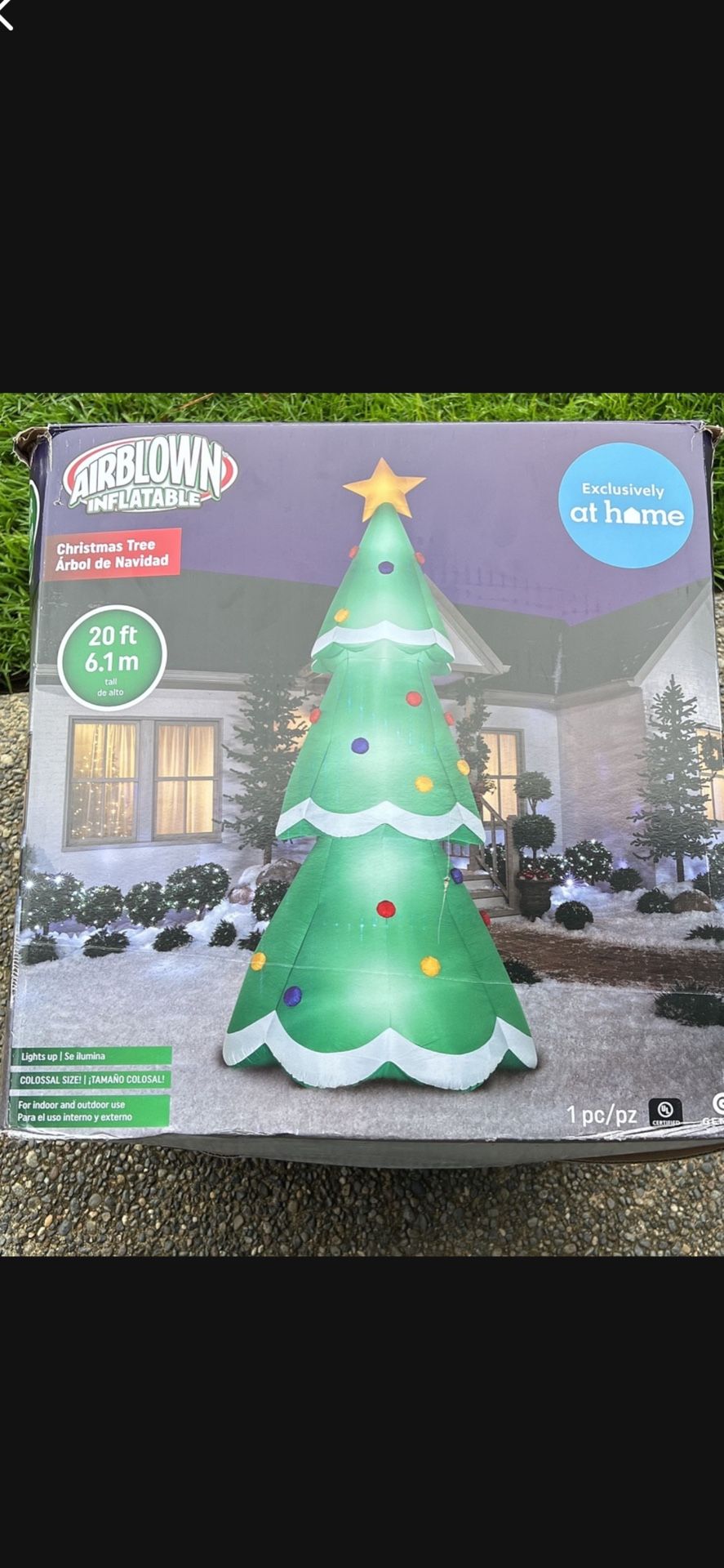 20’ Inflatable Christmas Tree