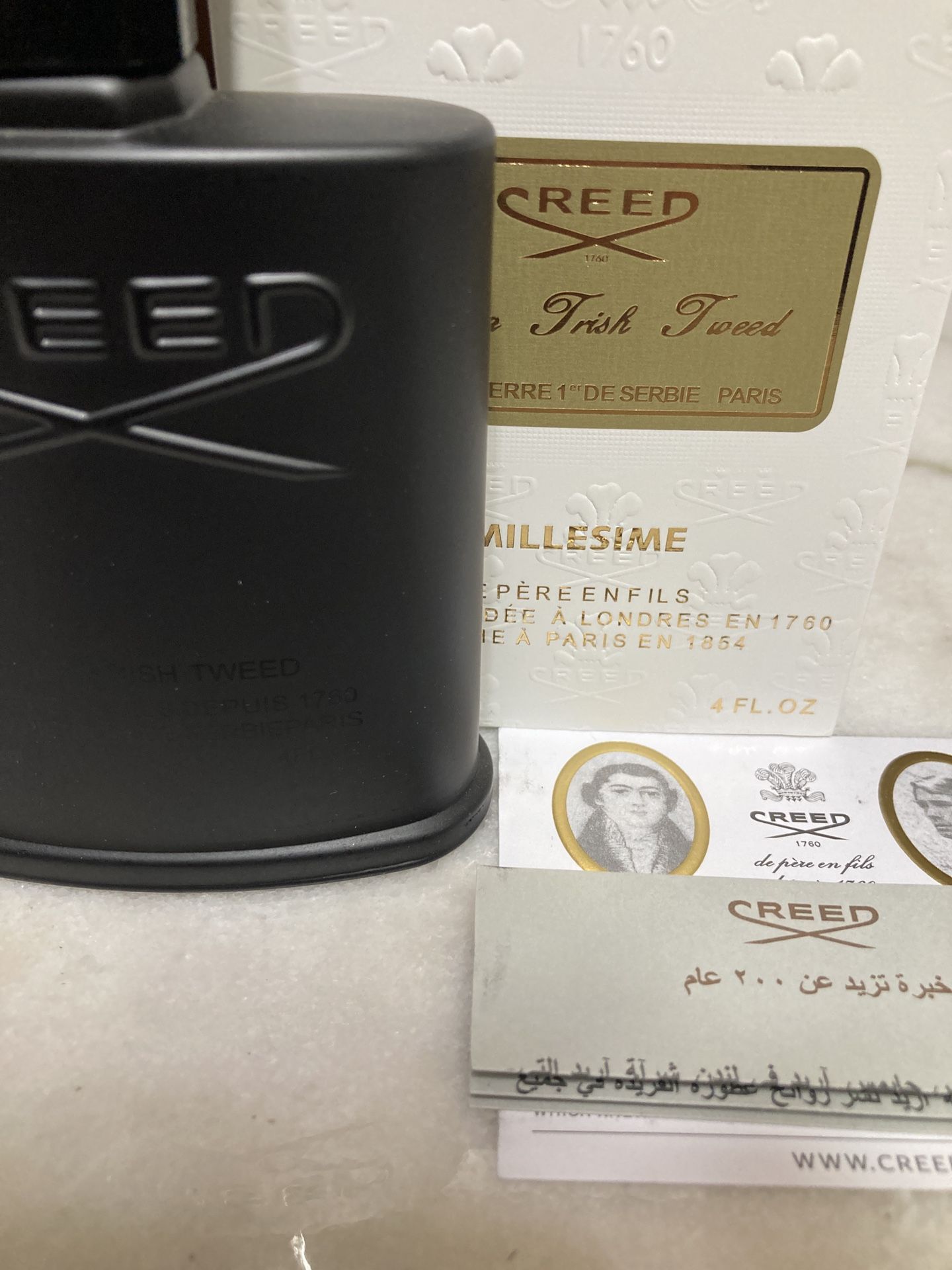 Creed Green Irish Tweed 4oz Cologne – Authentic, Lightly Used, Pickup/Shipping