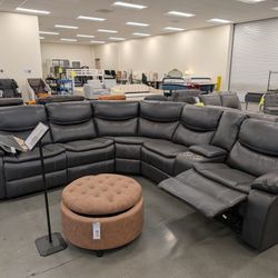 Dual Manual Reclining Sofa