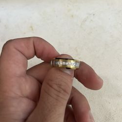 Ring Men's Wedding Band Tungsten 