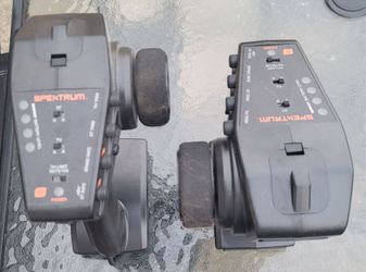 2 Spektrum transmitters (DX3).  2 Spektrum recivers (SR315)
