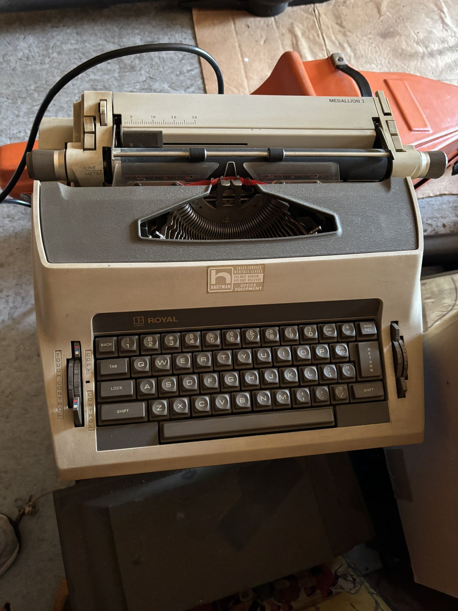 Electric Typewriter