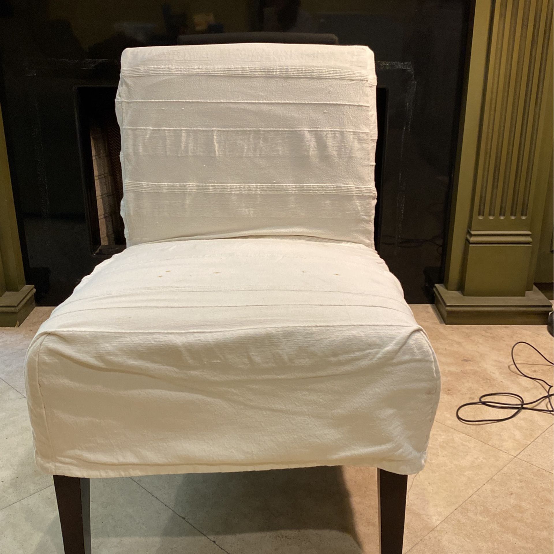 Modern Accent Armless Side Chair 
