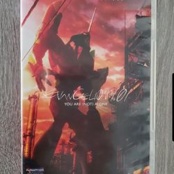 Evangelion 1.01: You Are (Not) Alone DVD (2009) USED Mint Disc