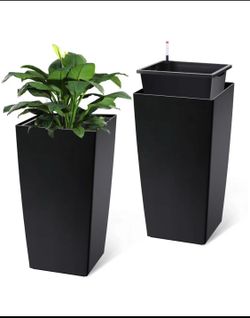 Set Of 2 New Other Garvee 30" Planters With Level Monitor & Automatic Watering