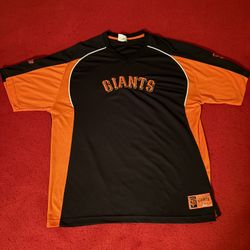Majestic Brand Giants Jersey 2XL San Francisco Giants Orange With Patches 