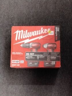 MILWAUKEE M18 COMPACT (2 TOOL) COMBO KIT
