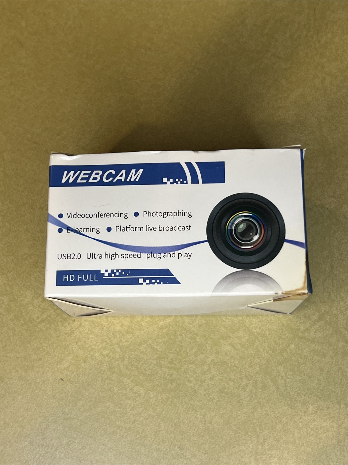 Webcam 30FPS with Full Microphone HD 1080P for Computers PC