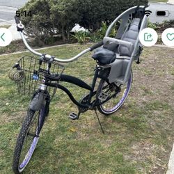 Beach Cruiser With Baby Seat