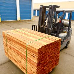 Redwood 1x6x6 fence boards pickets