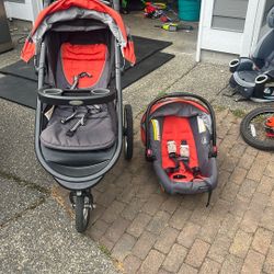Graco 4ever Car Seat And Stroller
