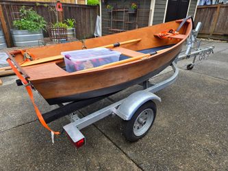 Wooden Rowboat 10ft