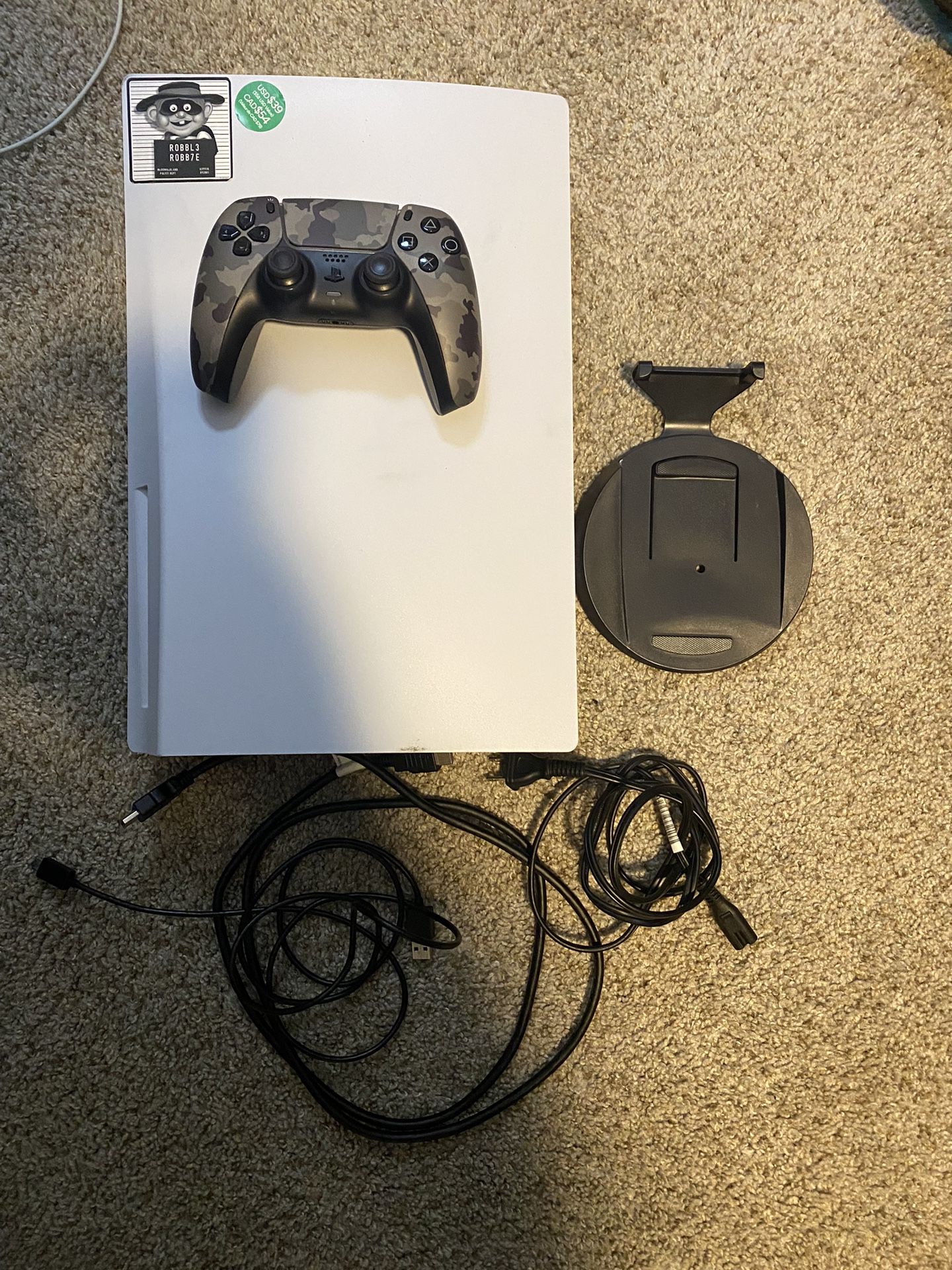 PS5 Disc Version With Stand