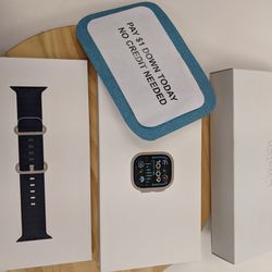 Apple Watch Ultra 2 - Pay $1 Today To Take It Home And Pay The Rest Later! 