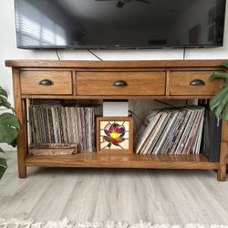 Wood Console 