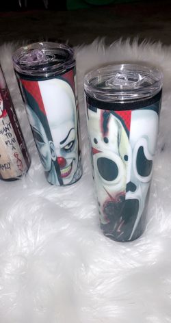 Halloween Custom Made, #tumblers #thermos ‼️personalizados