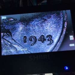 1943 DDO Strike Through BIG ERROR UNCIRULATED