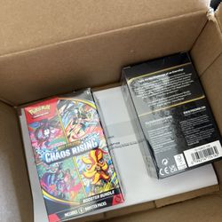 Mega Evolution Chaos Rising Pokemon Trading Card - Booster Bundle 6 Packs