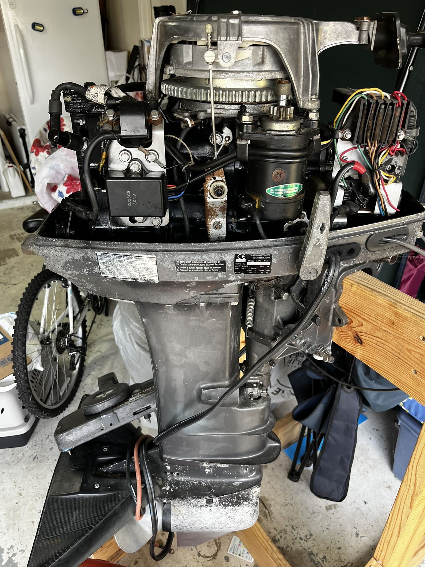 Tohatsu 40 Hp Boat Motor for Sale in Katy, TX - OfferUp