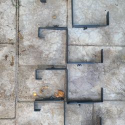 Over The Balcony Plant Holders X 4