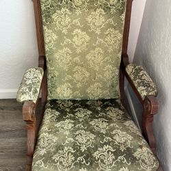 Antique Queen Anne Rocking Chair