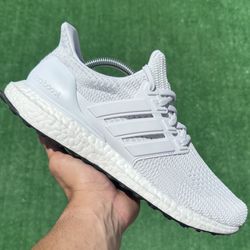 ADIDAS ULTRABOOST 4.0 DNA “TRIPLE WHITE” (Sizes 9.5 and 11.5, Men’s Available)