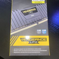 2x16 gb ddr4 vengeance lpx 3200MHz