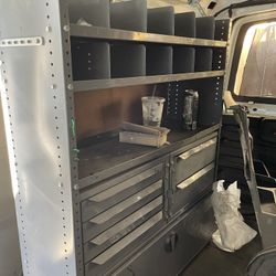 Van Shelving  Cage And Roof Rack 