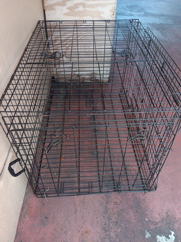 LRG DOG CAGE