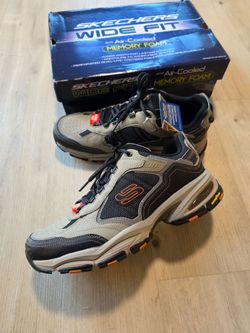 Skechers Men's Vigor 3.0 Training Sneakers Size 11 Taupe/Black