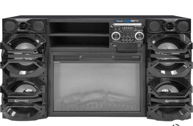 Technical Pro 10000W Bluetooth Speaker System with Fireplace
