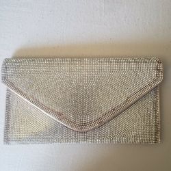 Rose gold Rhine Stone Purse