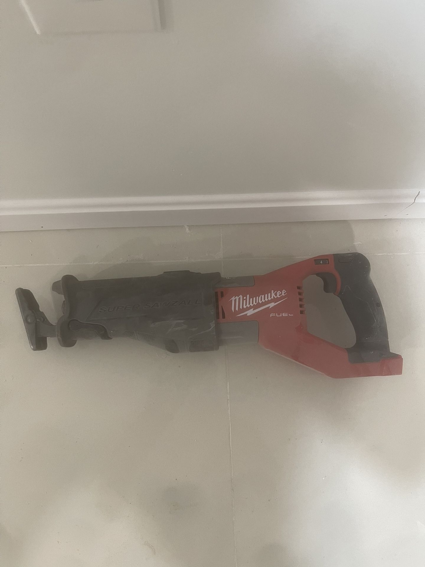 Milwaukee fuel brushless super sawzall