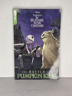 Disney Nightmare Before Christmas Battle for Pumpkin King Graphic Novel Tokyopop